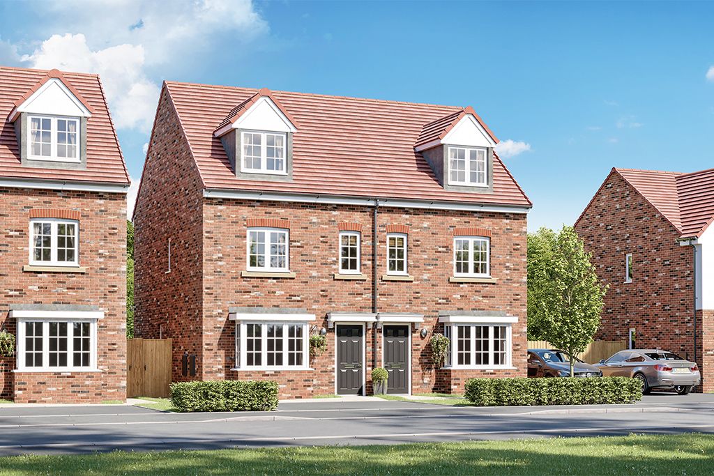 New home, 3 bed property for sale in "The Stratton" at Croston Road