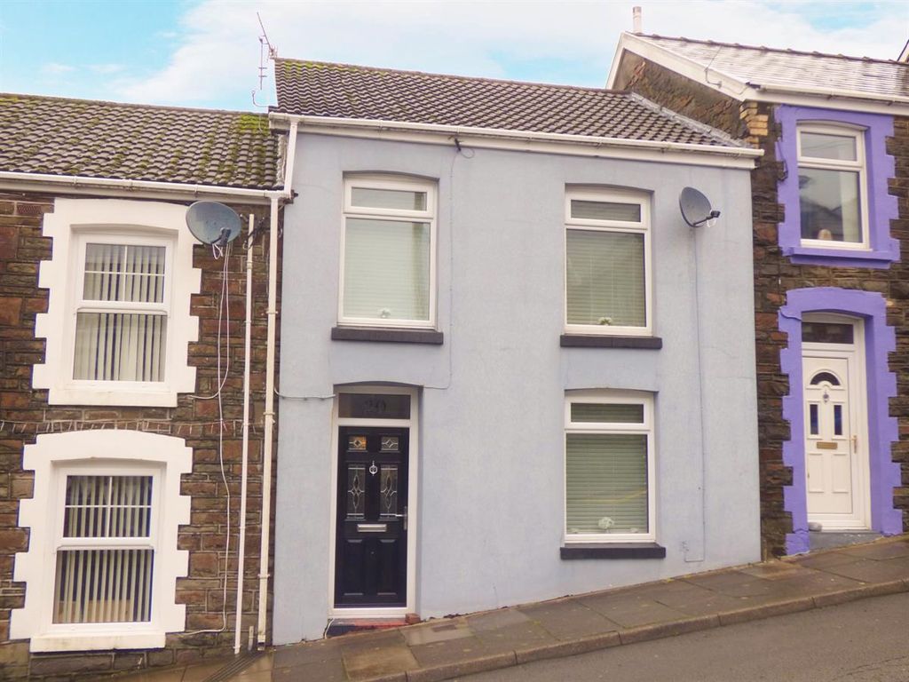 3 bed terraced house for sale in Albany Road, Pontycymer, Bridgend CF32