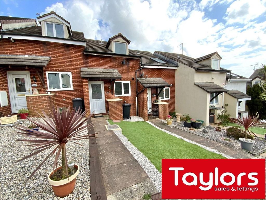 1 bed terraced house for sale in Glebeland Way, Torquay TQ2, £169,950