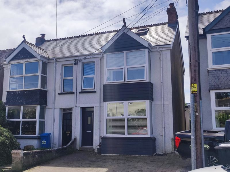 3 bed semidetached house for sale in Porth Bean Road, Porth, Newquay