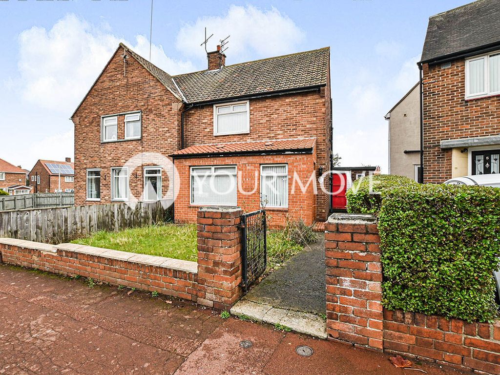 2 bed semidetached house for sale in Wallington Avenue, North Shields