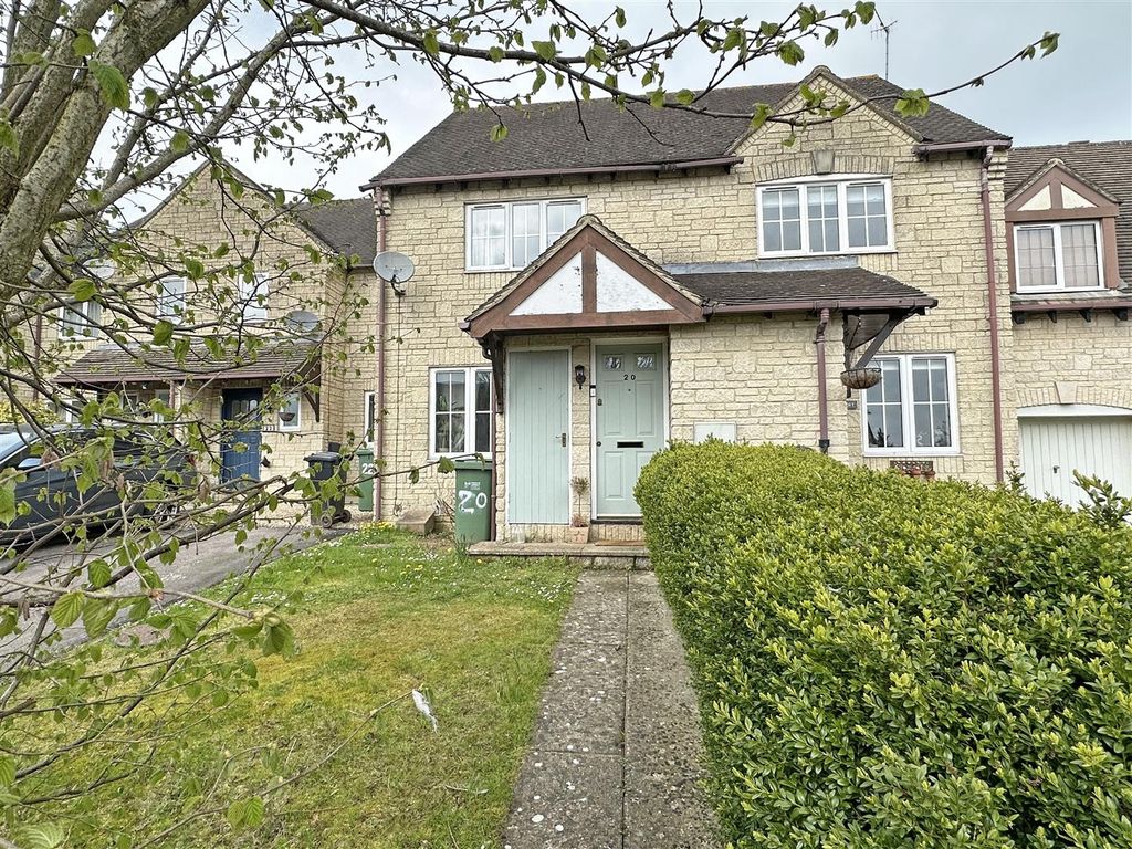 2 bed terraced house for sale in Cuckoo Close, Chalford, Stroud GL6, £