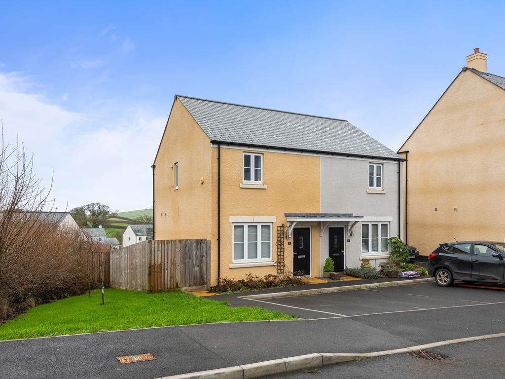 2 bed semidetached house for sale in Higher Green Park, Modbury