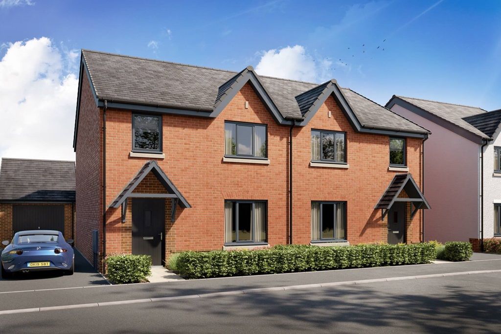 New home, 4 bed semidetached house for sale in "The Huxford Plot 149