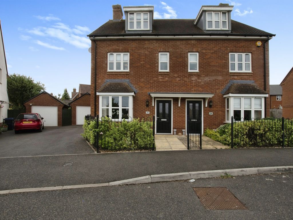 3 bed semidetached house for sale in Great Amber Way, Amesbury, Salisbury SP4 Zoopla