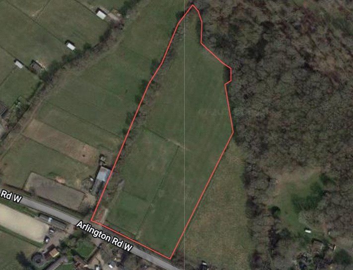 Land for sale in Arlington Road West, Hailsham, East Sussex BN27, £