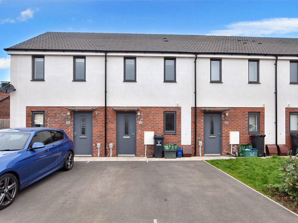 2 bed terraced house for sale in Hutchings Drive, Tithebarn, Exeter