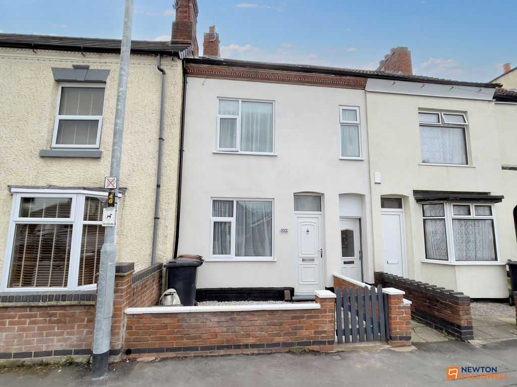 2 bed terraced house for sale in Melbourne Road, Ibstock LE67, £175,000