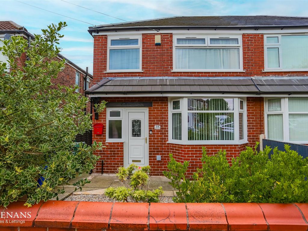 3 bed semidetached house for sale in Cardigan Drive, Bury BL9, £
