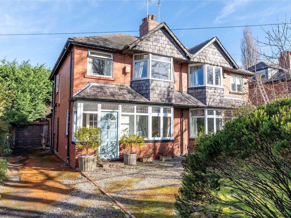 3 bed semidetached house for sale in The Drive, Roundhay, Leeds LS8, £