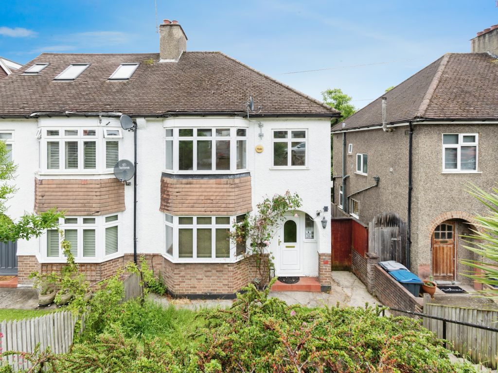 3 bed semidetached house for sale in Oaks Road, Kenley, Surrey CR8, £