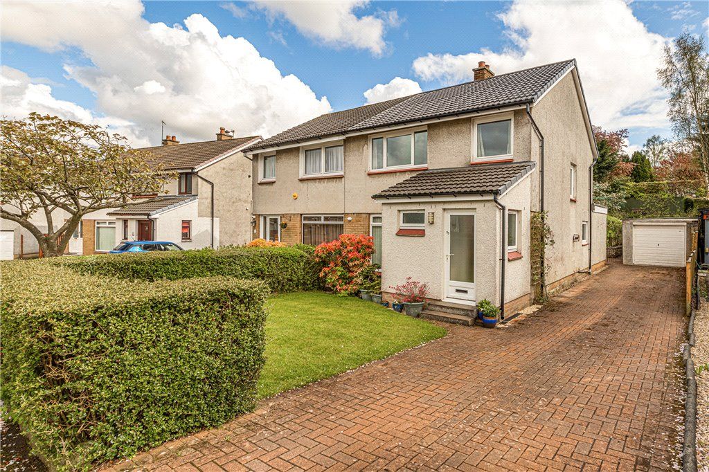 3 bed semidetached house for sale in Kinnaird Crescent, Bearsden