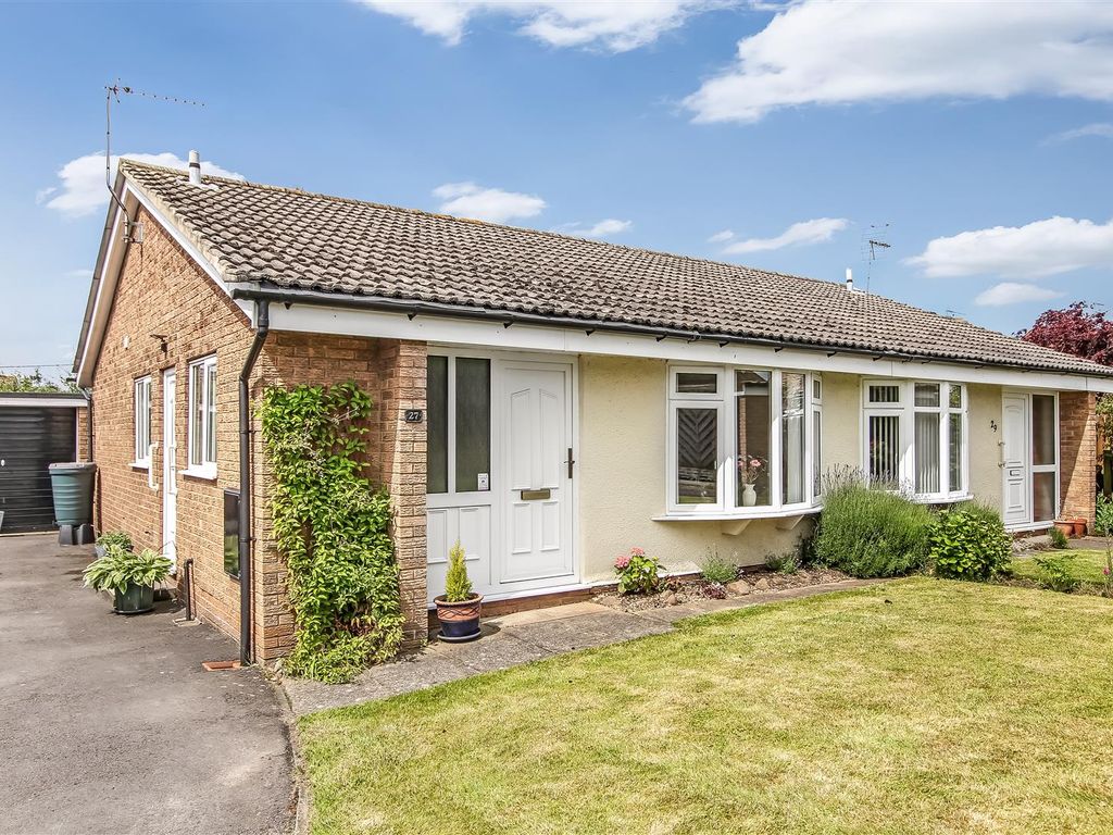 2 bed semidetached bungalow for sale in Harewood Close, Morton On