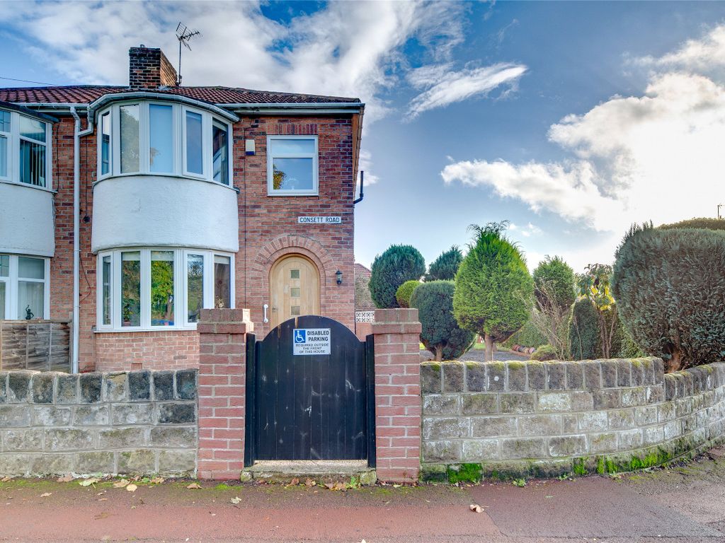 3 bed semidetached house for sale in Consett Road, Lobley Hill NE11