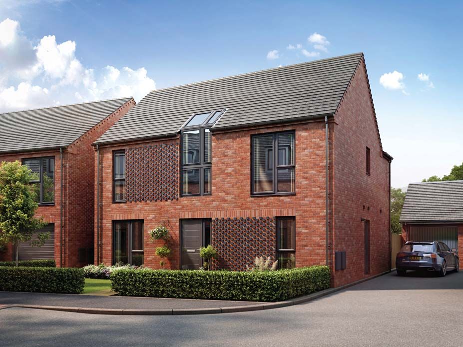 New home, 4 bed detached house for sale in "The at Kings Wall