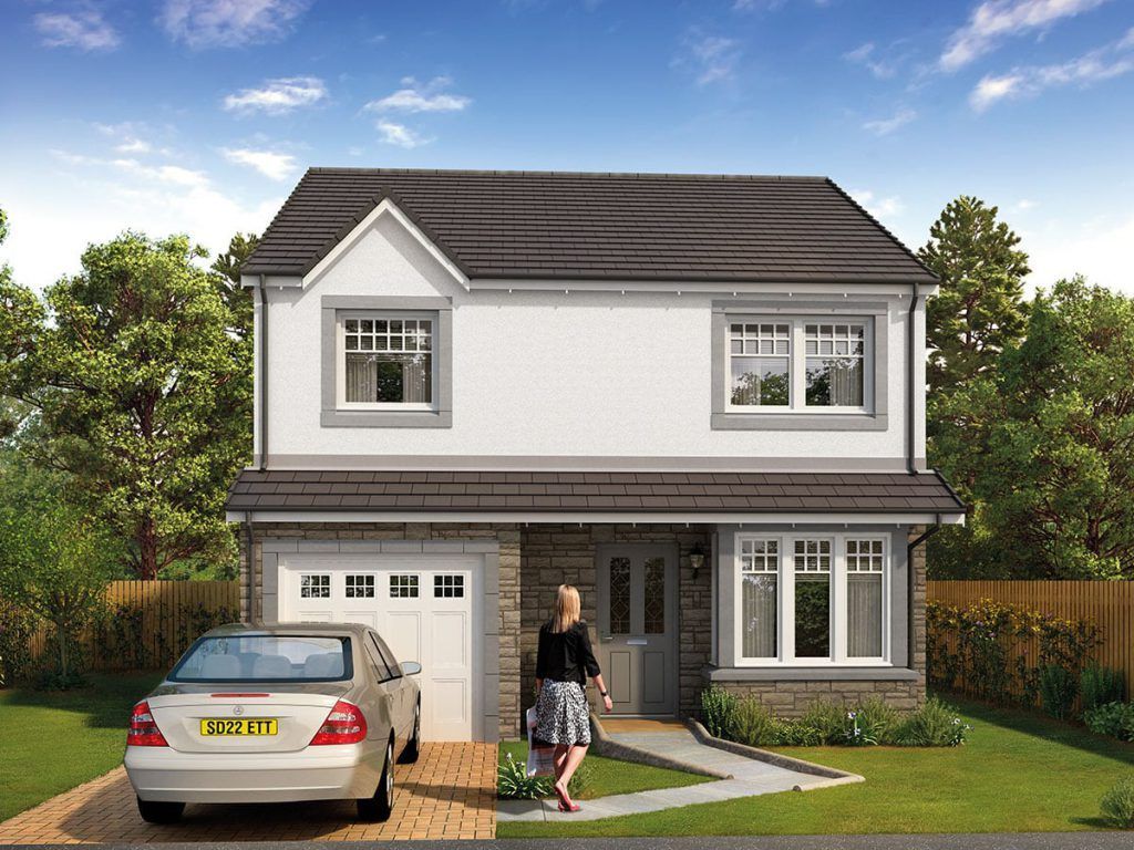 New home, 4 bed detached house for sale in Plot 19, Queens Gait