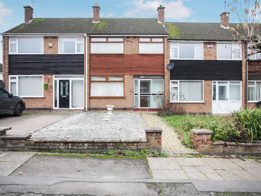 3 bed terraced house for sale in Shottery Close, Mount Nod, Coventry