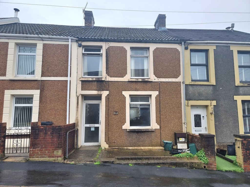 3 bed terraced house for sale in Woodland Road, Skewen, Neath SA10, £