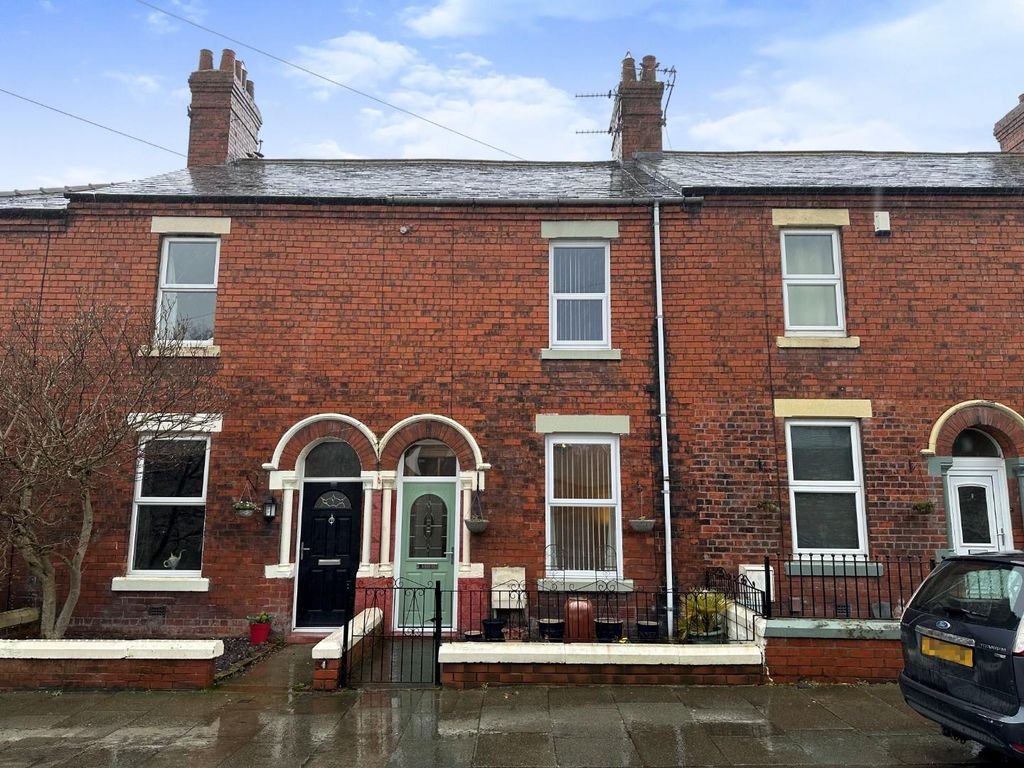 3 bed terraced house for sale in Etterby Road, Carlisle CA3, £160,000
