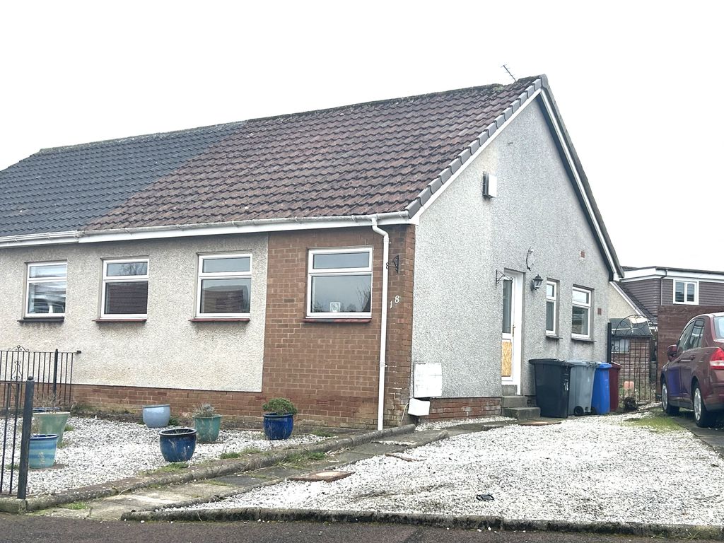 2 bed semidetached house for sale in Cherrytree Crescent, Larkhall ML9