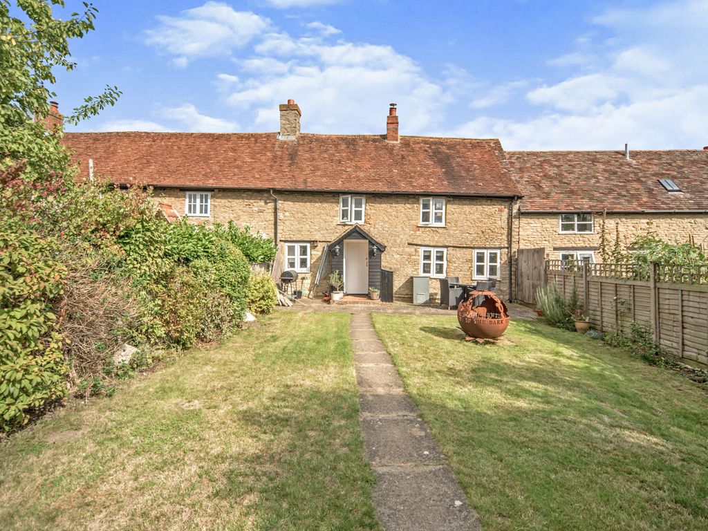 2 bed terraced house for sale in Monks Row, High Street, Pavenham