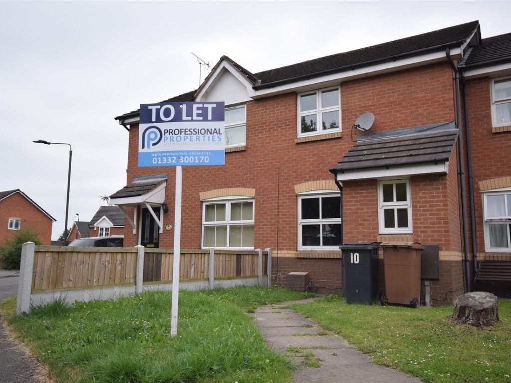 2 bed town house to rent in Whitehead Close, Ilkeston, Derbyshire DE7