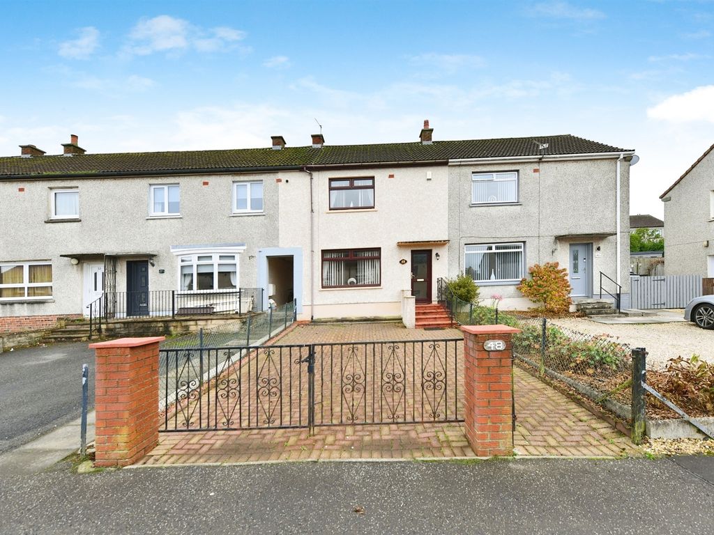 2 bed terraced house for sale in Cairnscadden Road, Cumnock KA18, £