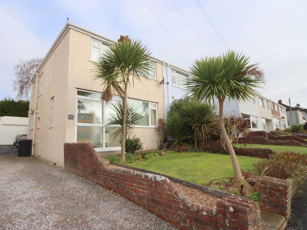 3 bed semidetached house for sale in Woodford Avenue, Plympton PL7