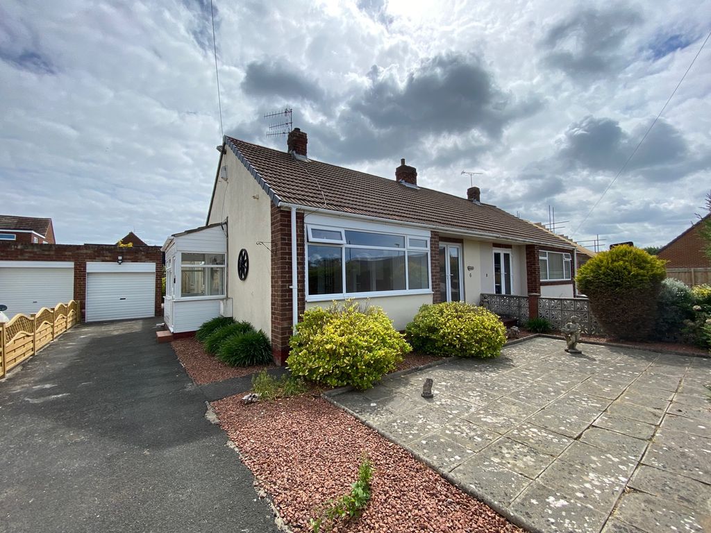 2 bed semidetached bungalow for sale in The Chip, Loansdean, Morpeth