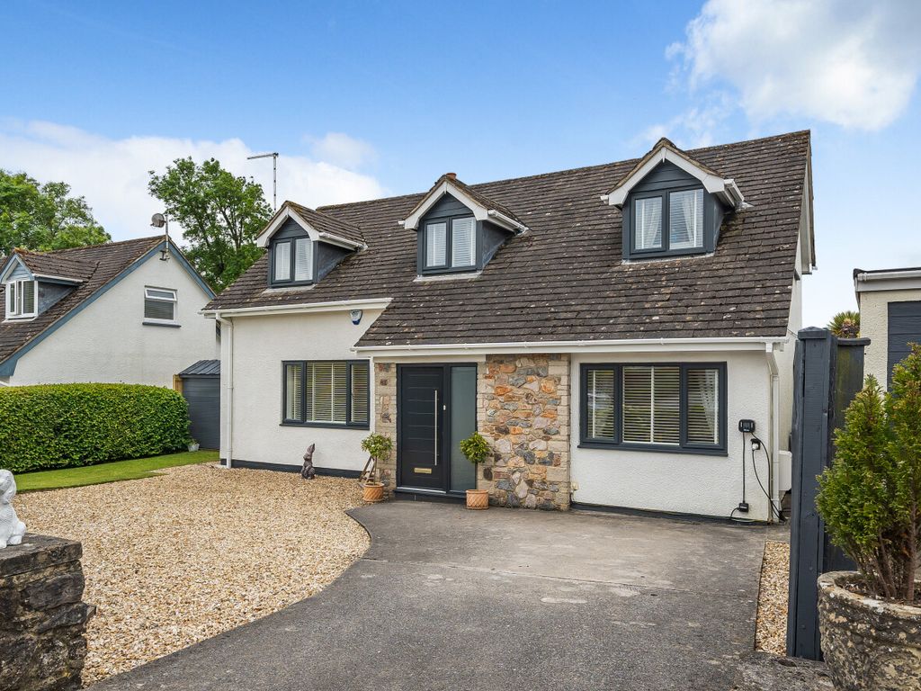 4 bed detached house for sale in Benedicts Road, Liverton, Newton Abbot