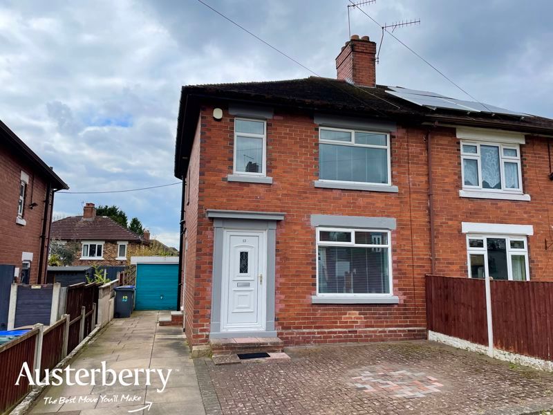 2 bed semidetached house for sale in Queen Mary Road, Hanford, StokeOnTrent, Staffordshire
