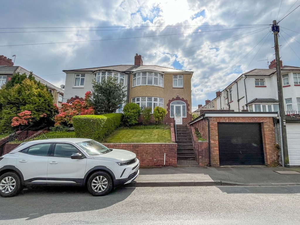 4 bed semidetached house for sale in St. Julians Road, Newport NP19