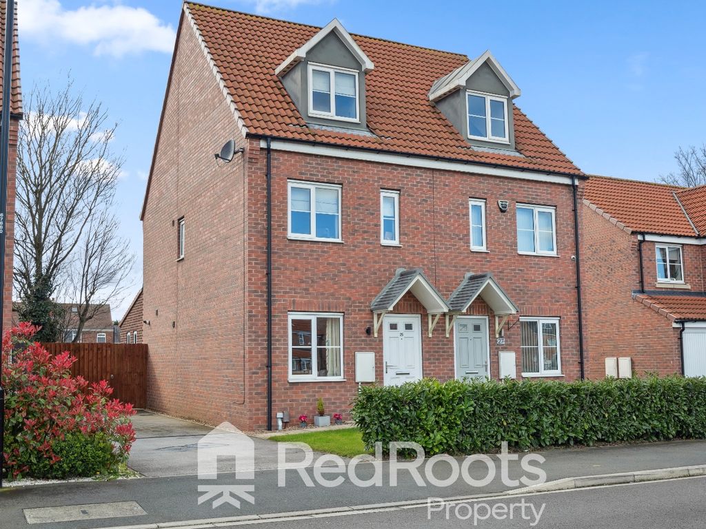 3 bed semidetached house for sale in Dominion Road, Doncaster, South