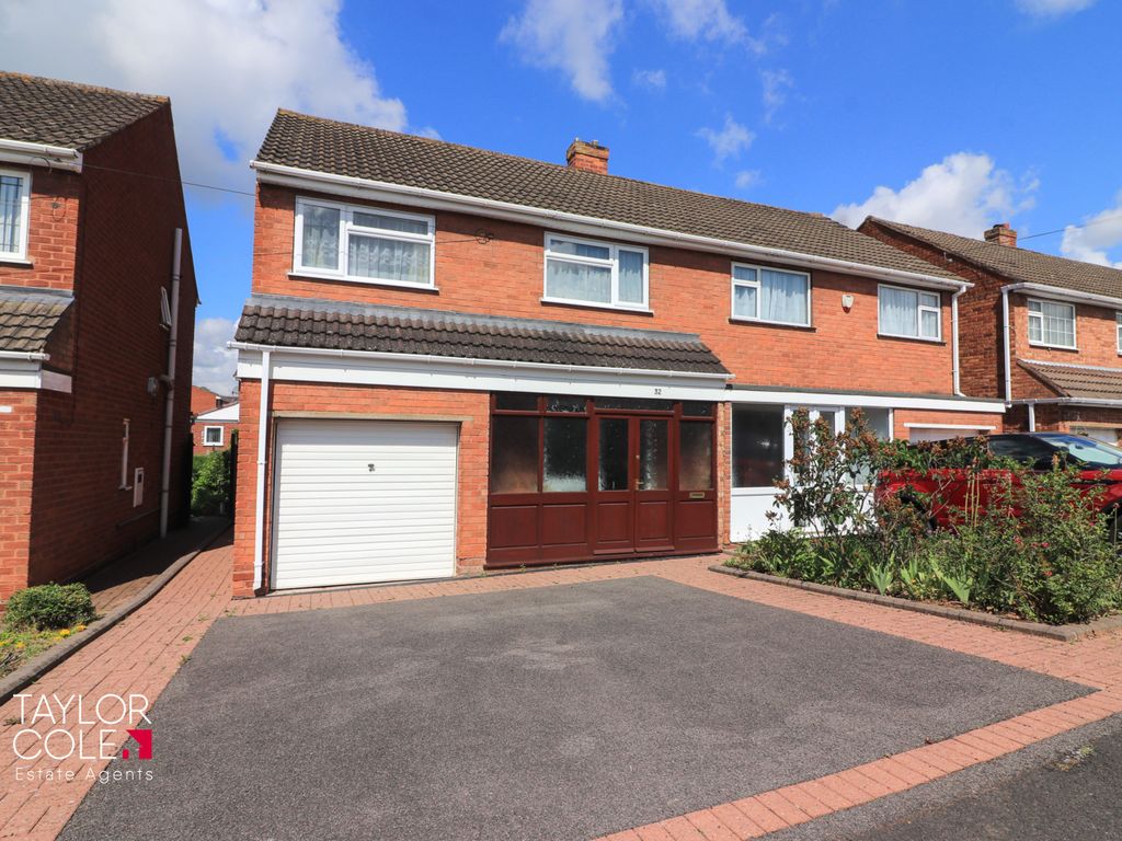 3 bed semidetached house for sale in Belmont Road, Wilnecote, Tamworth
