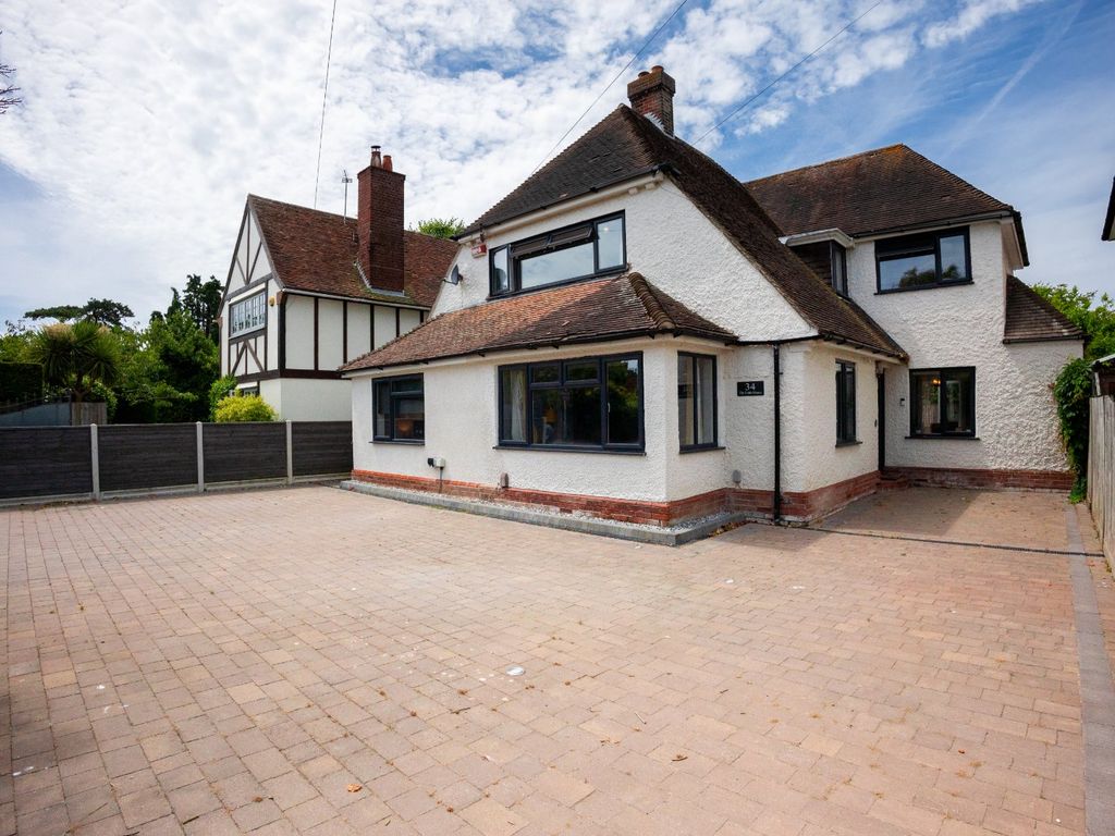 5 bed detached house for sale in Audley Road, Folkestone, Kent CT20, £