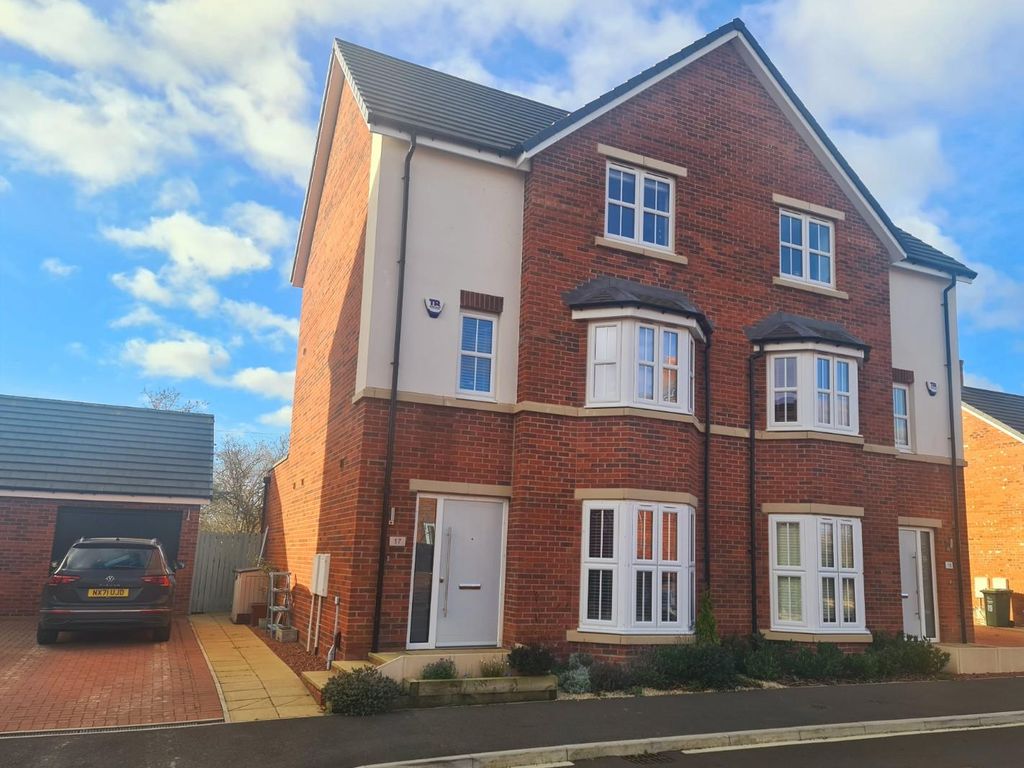 4 bed semidetached house for sale in Linden Crescent, Yarm TS15, £