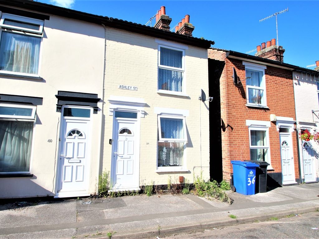 2 bed terraced house for sale in Ashley Street, Ipswich IP2, £100,000
