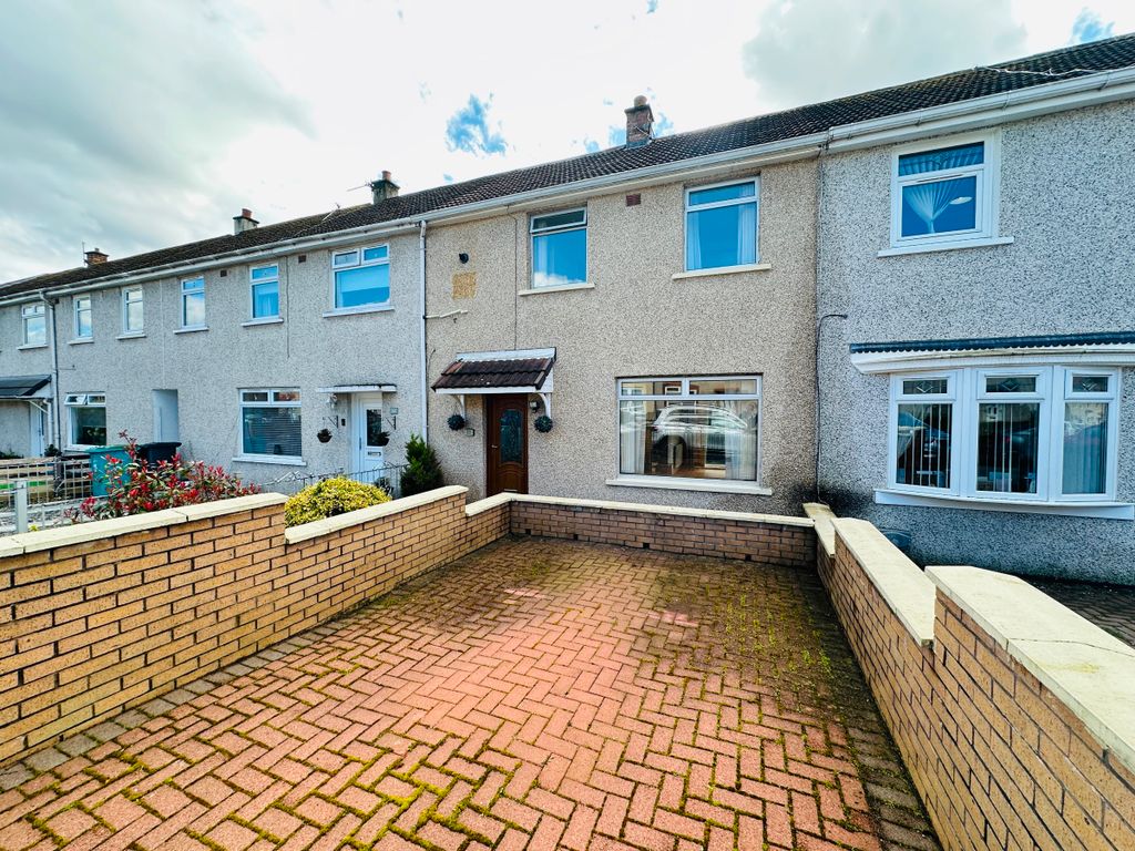2 bed terraced house for sale in Braehead Avenue, Coatbridge ML5, £