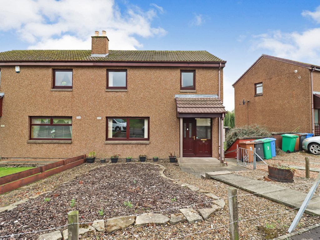 2 bed semidetached house for sale in Myreside Gardens, Kennoway KY8