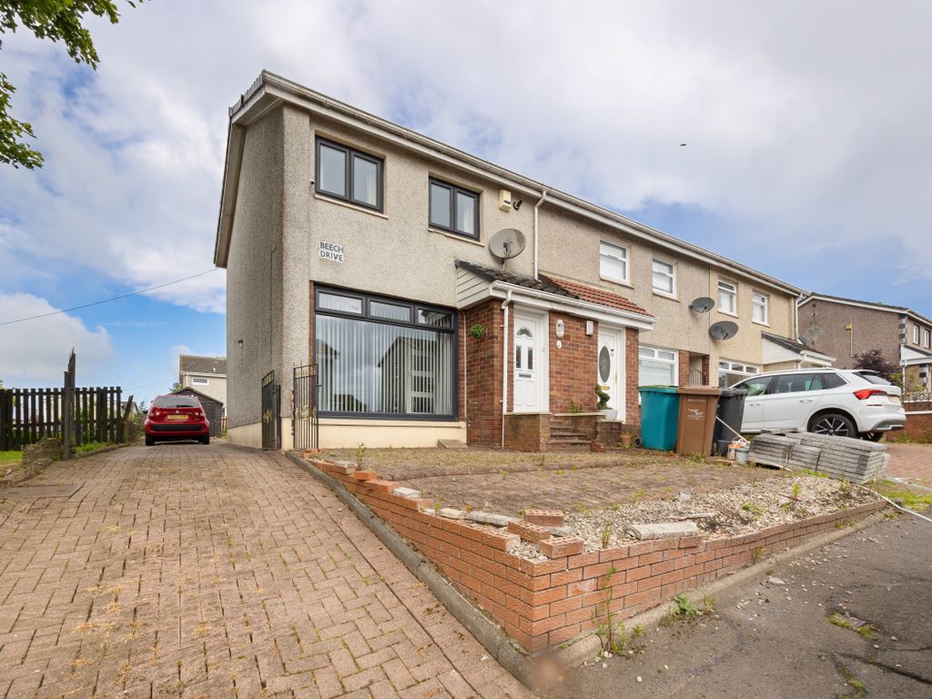 2 bed end terrace house for sale in Beech Drive, Caldercruix, North