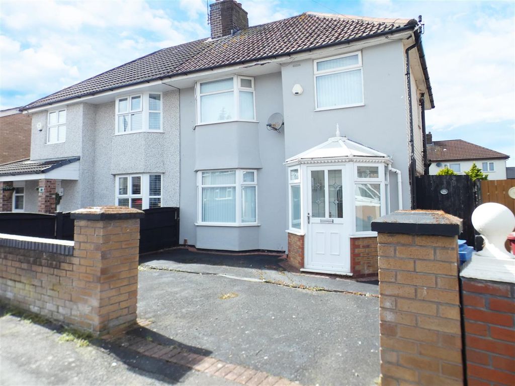 3 bed semidetached house for sale in Easton Road, Huyton, Liverpool