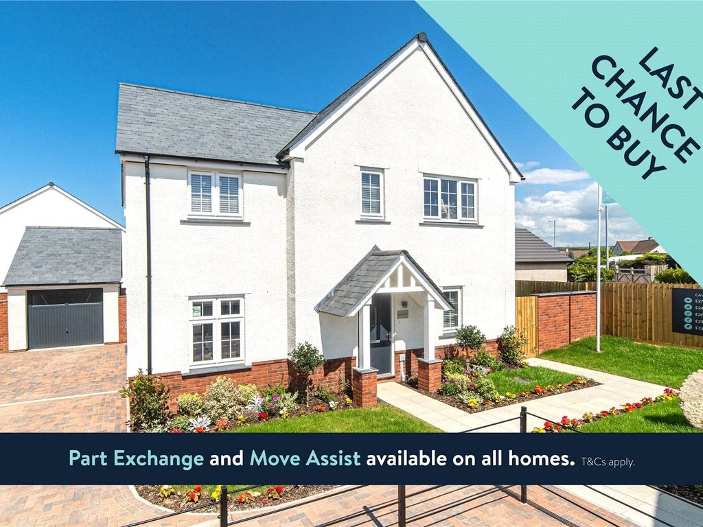New home, 4 bed detached house for sale in Broadleigh Park, Tavistock