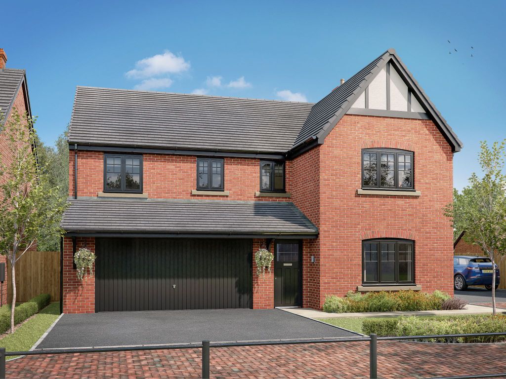 New home, 5 bed detached house for sale in "The Fenchurch" at Axten Avenue, Lichfield WS14, £
