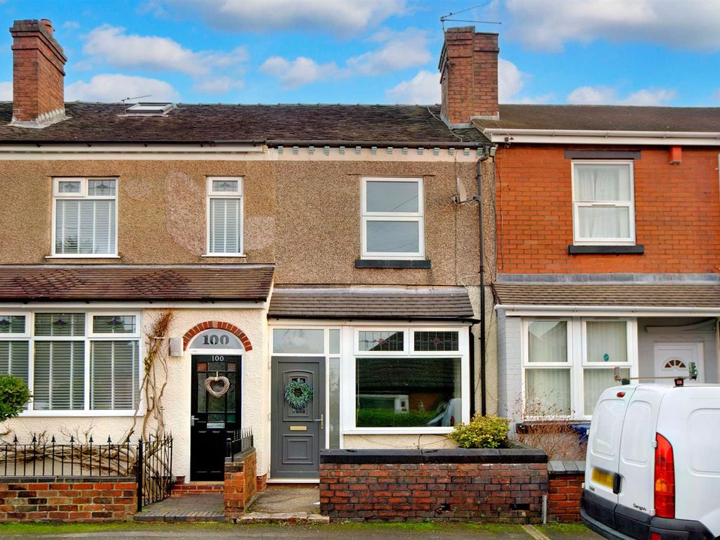 2 bed terraced house for sale in Sparrow Terrace, Porthill, Newcastle