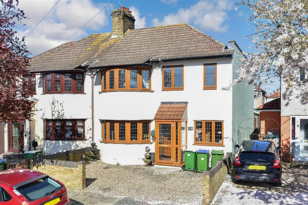 4 bed semidetached house for sale in Axminster Crescent, Welling, Kent