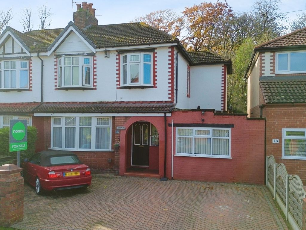 5 bed semidetached house for sale in Beechwood Road, Prestwich M25, £