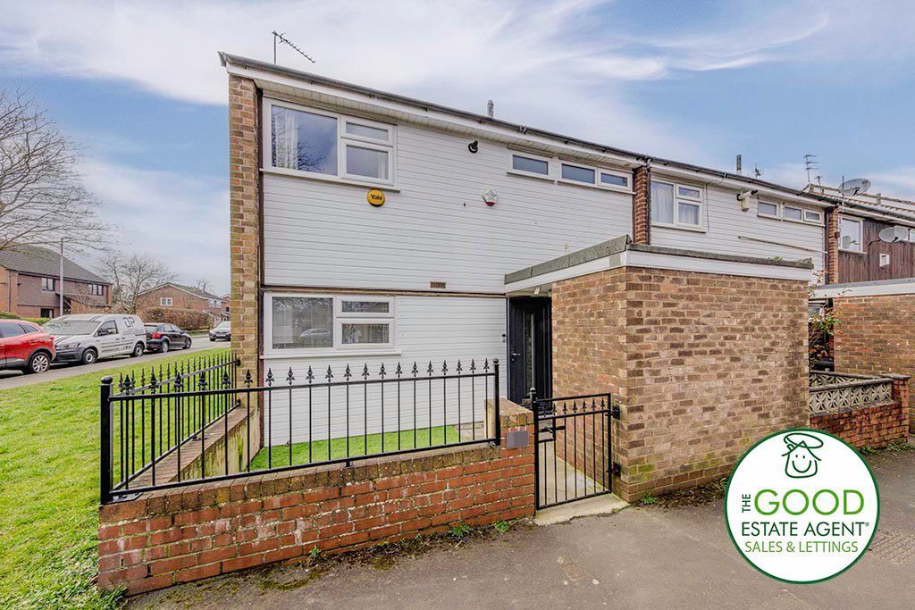 3 bed end terrace house to rent in Lincoln Place, Macclesfield SK10, £