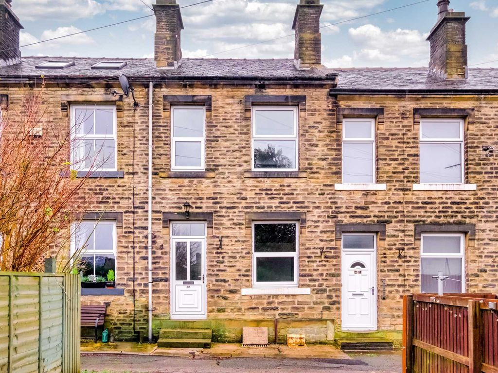 2 bed terraced house for sale in Wessenden Head Road, Meltham HD9, £