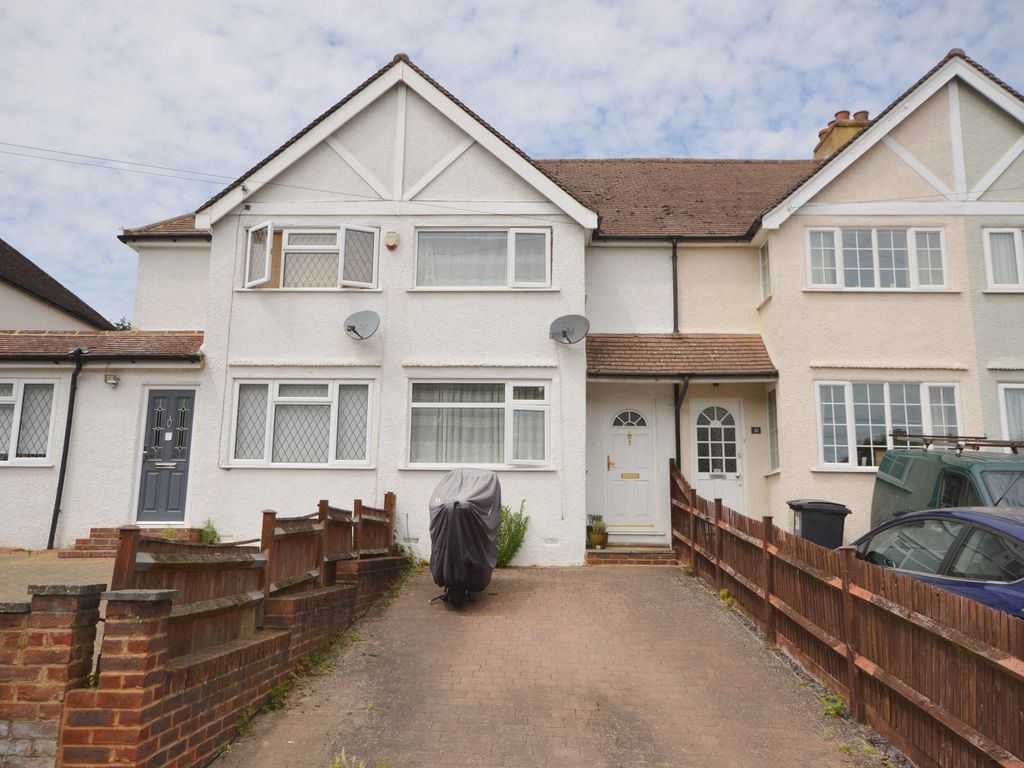 2 bed terraced house for sale in Thrigby Road, Chessington, Surrey KT9
