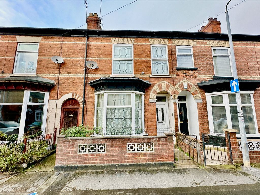 3 bed terraced house for sale in Belvoir Street, Hull HU5, £110,000